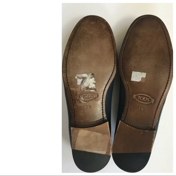 Tod’s Men’s Leather Tie Loafers Sz 5.5(Tod)/6.5US - Picture 15 of 15